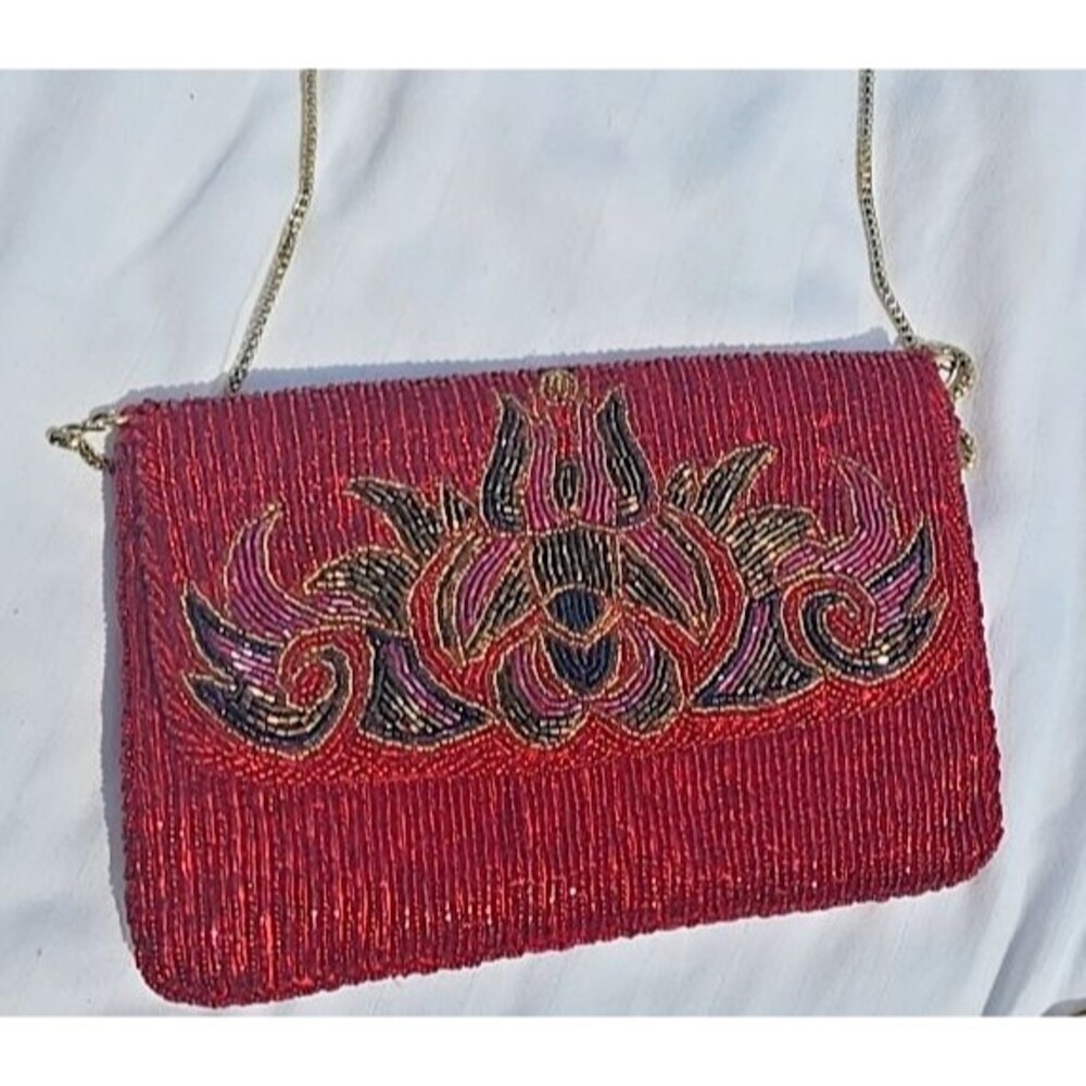 !! La Regale LTD Vintage Women's Handbag Cross Body Purse 8.5" x 5.5"
